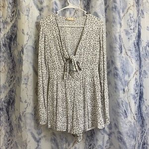 Leopard print Romper